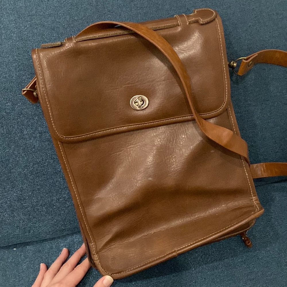 Vintage Portfolio Bag with Strap